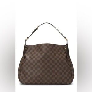Louis Vuitton Damier Ebene Canvas Reggia Bag